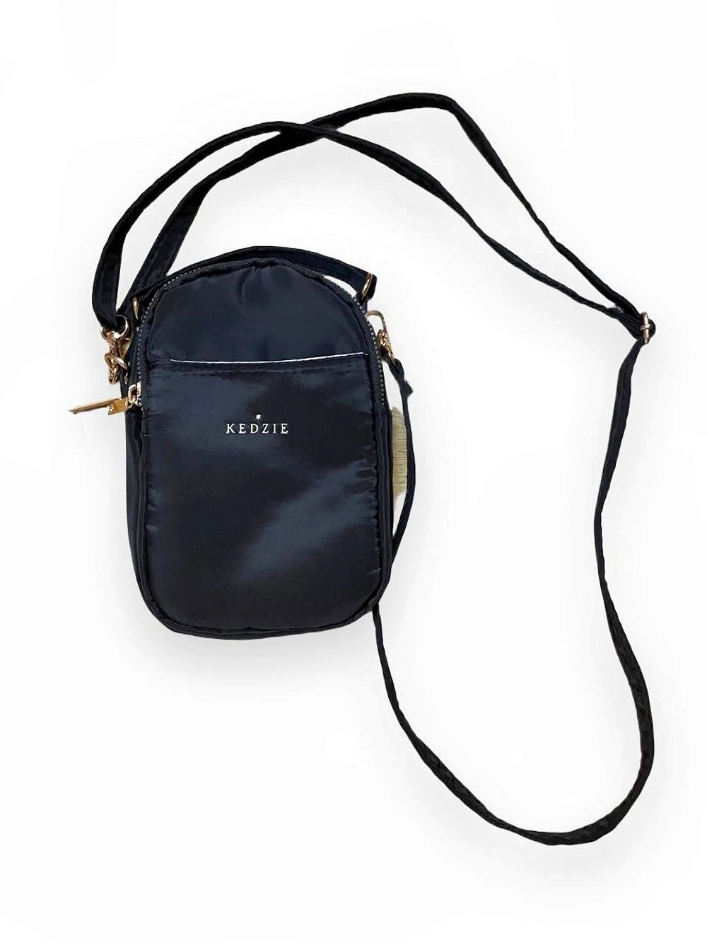 Kedzie Crosstown Crossbody Black Bag
